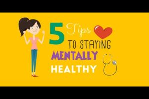 5 Tips to keep a check on Mental Health